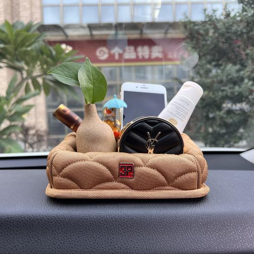 遥控收纳盒、书桌、办公台精品小收纳盒 出口欧美品质 进口车用级面料 商品图3