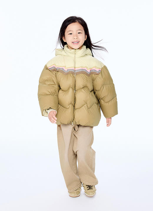 jnby  25年冬款  中长款羽绒服  1PAC13010 商品图4