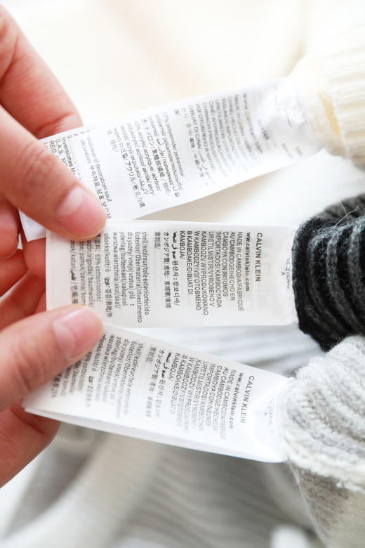 大字母肌理感毛衣，慵懒风氛围针织衫。情侣宽松打底毛衣C112866 商品图3