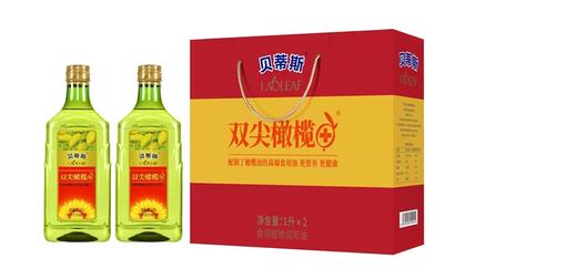 【贝蒂斯】双尖橄榄葵花油1L*2礼盒-FN 商品图0