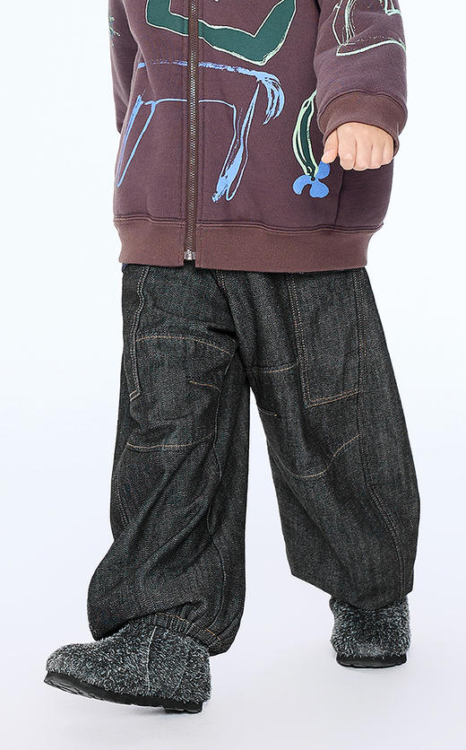 jnby  25年冬款  牛仔长裤  1PAE12680 商品图4