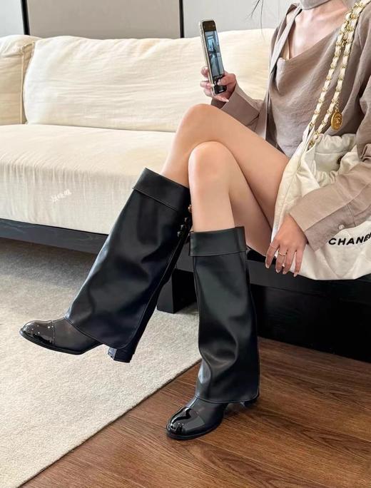 香奈儿 秋冬新款 裤靴中筒靴高筒靴 (DBG) 商品图1