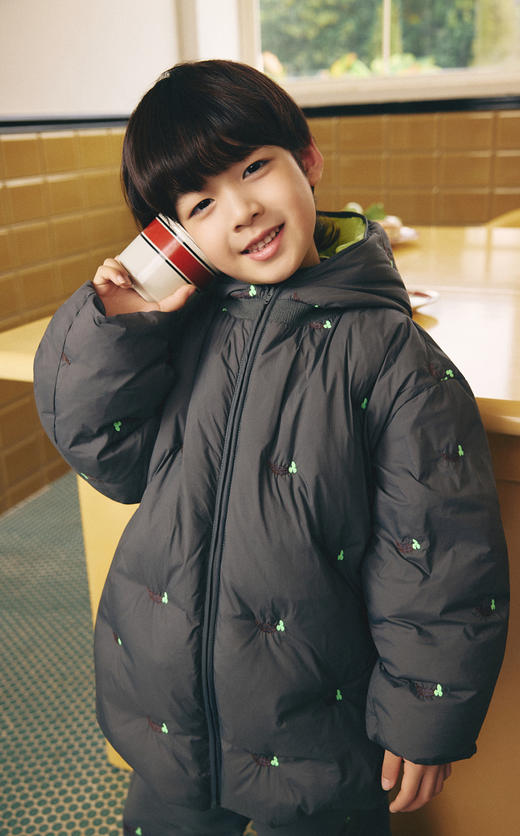 jnby   25年冬款  长款羽绒服  1P0C10990 商品图4