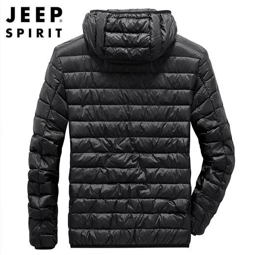 JEEP SPIRIT轻薄羽绒服男秋冬新款轻薄款男连帽外套男潮HL8707 商品图3