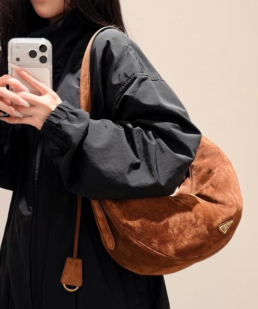 麂皮单肩包zo020 商品图1