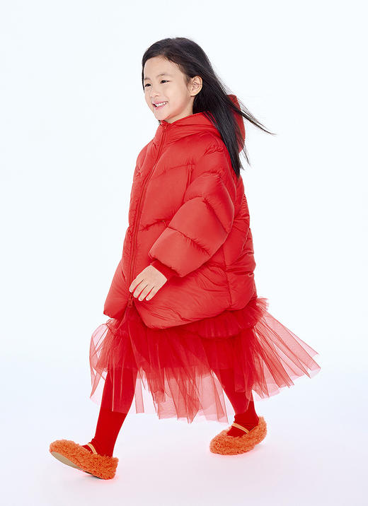 jnby  25年冬款  中长款鹅绒服   1PBC12690 商品图8