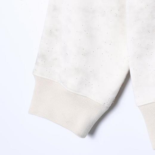 WY1454SDSA男士秋冬新款痞帅男装潮牌扎染拼接抽绳连帽卫衣百搭宽松上衣 商品图4