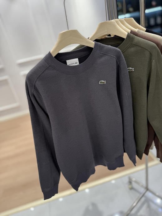 鳄鱼男士针织毛衫加绒卫衣 商品图11
