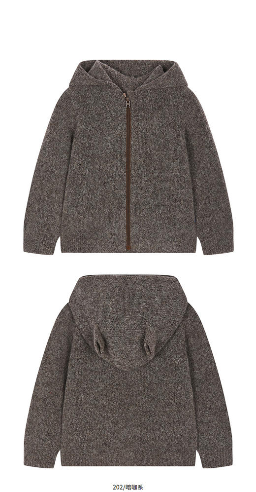 jnby  25年冬款  短款开襟毛衫  YPA311420 商品图9