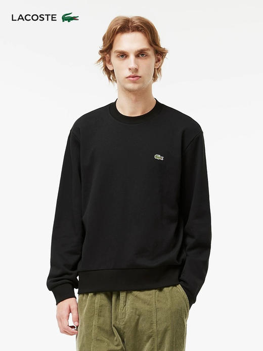 鳄鱼男士针织毛衫加绒卫衣 商品图0