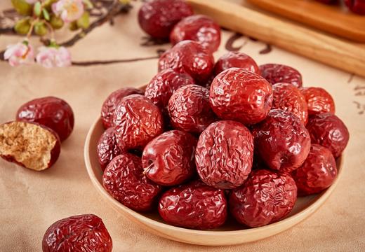 有机冬月吊干红枣 500g/袋  产地：新疆和田 商品图2