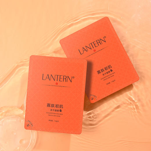 DIAMOND LANTERN兰亭 寡肽初肌冻干面膜 1.8g/片x6 商品图1