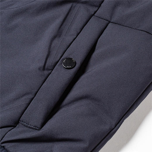 罗蒙冬季羽绒服男士鸭绒保暖加厚棒球服棉服轻松御寒时尚休闲外套 商品图9