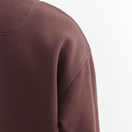 吃茶去chichaqu25重磅带帽开衫卫衣复古加厚帽衫秋冬休闲男女百搭 商品图6