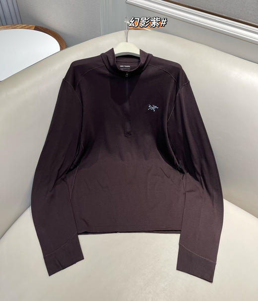 越南产正品鸟家RHO Merino美利奴羊毛半拉链长袖衫112802 商品图1