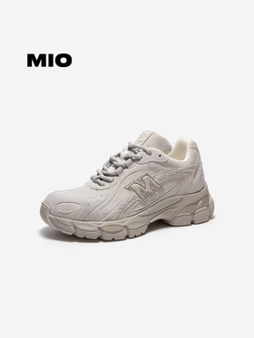 【云粉节】BF楼MIO女鞋2026春季新款复古麂皮户外沙漠风休闲厚底运动老爹鞋M261587005吊牌价1498活动价1298