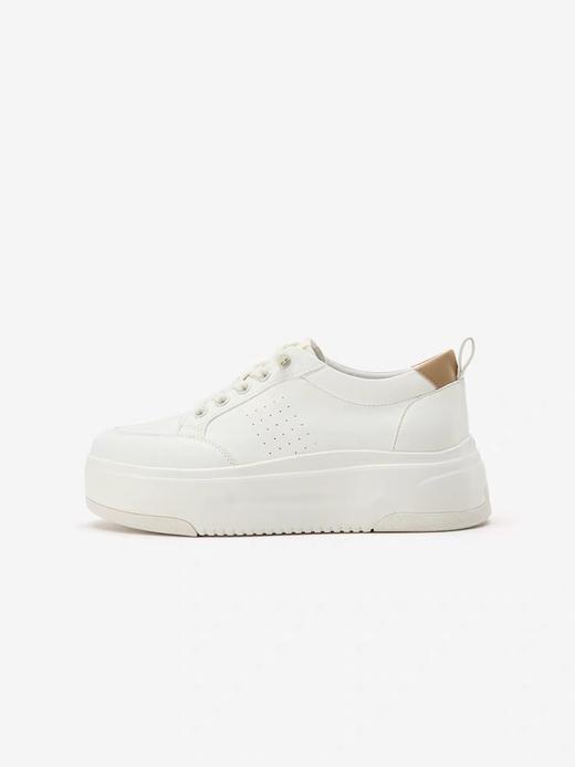 【云粉节】BF楼Bata小白鞋女2026春款时尚百搭厚底增高休闲鞋UEN36AM6    吊牌价1059   活动价739 商品图1