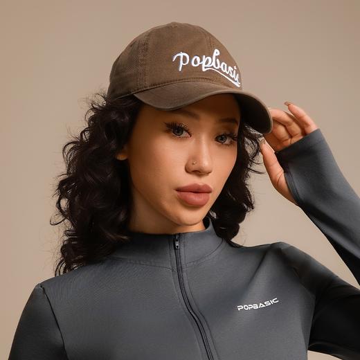 POPBASIC 美式复古棒球帽 男女同款 可调节多色 商品图2