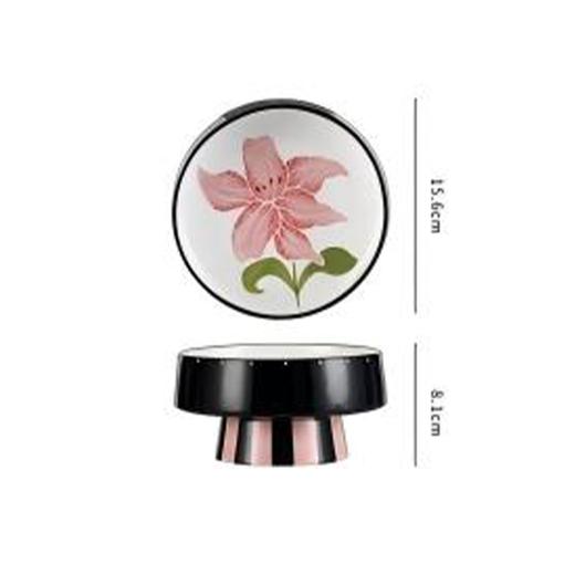 百合-6寸高脚果盘TEEMJADE 商品图0