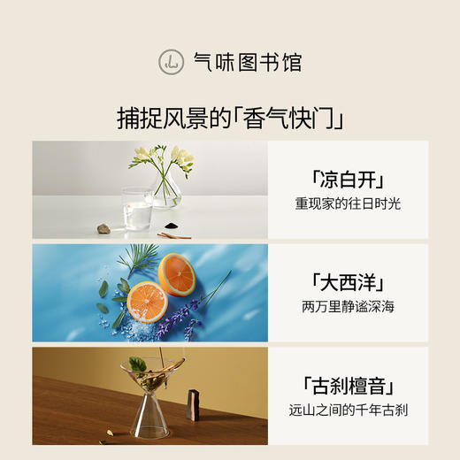 【新品上市 闻得见风景的房间】气味图书馆生活家系列无火香薰/藤条香薰集合150ml 持久留香 商品图6
