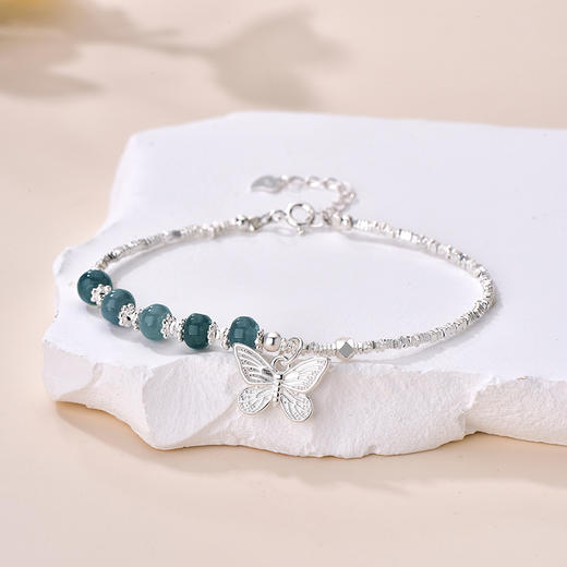 金六福 吉祥S925银戒指手链套装 | 招财猫眼银手链+钱多多活口戒指套装 | 金六福吉祥S925纯银 | 黄白双色可选 商品图11