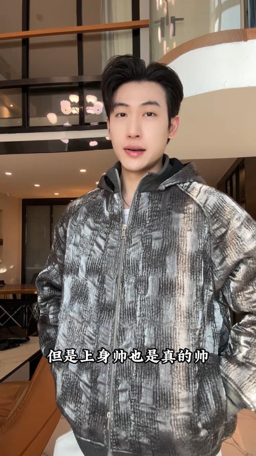 WT294SDSA秋冬新款痞帅男装韩版简约肌理感拉链立领连帽卫衣外套百搭 商品图0