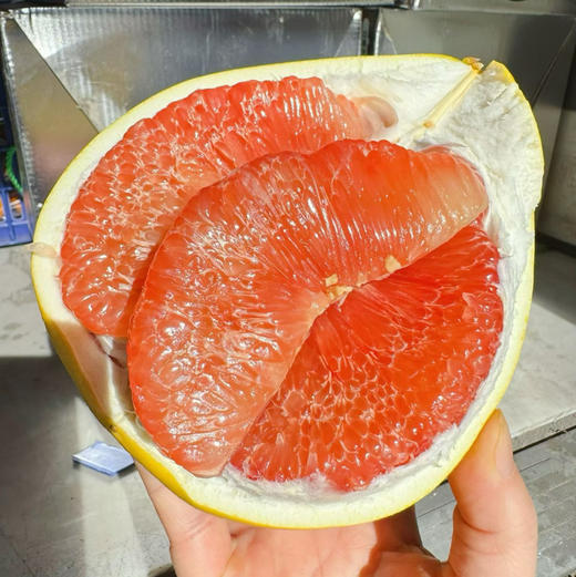 【好吃的翡翠红钻小红柚】爆款来袭，皮薄，多汁，红肉 商品图3