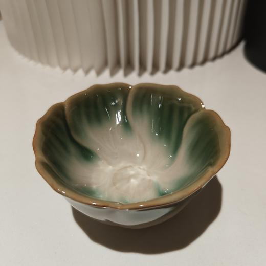 青白水仙主人杯-华宁陶 商品图0