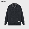 【断码清仓】HX 冬季假两件衬衫领开胸毛衫S107544158101 商品缩略图0