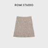 ROMI STUDIO“简约老钱”羊羔毛丝光羊毛针织A字半身裙 RWCWXG6895 商品缩略图3