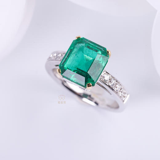【翠韵】祖母绿戒指-CB12412017 商品图5