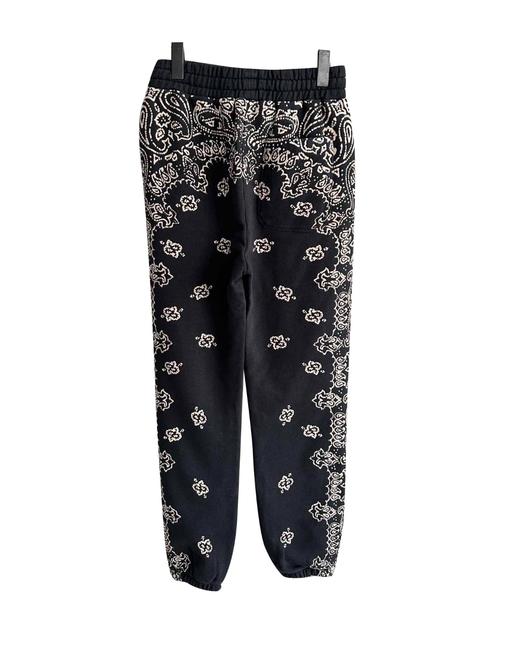 男款毛圈纯棉腰果花长裤 可配套装he 商品图1