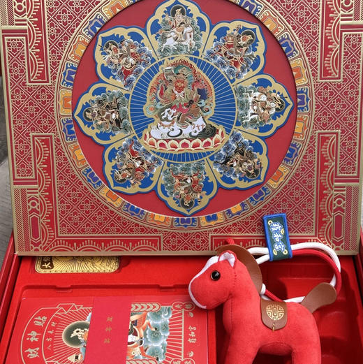 2025年雍和宫小福马福盒马年新年礼盒北京发货顺丰包邮 商品图0