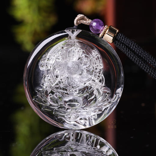 【度母】白水晶守护神坠   ZX2511135 商品图5