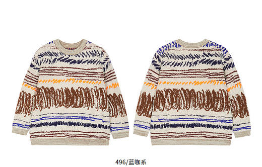 jnby  25年冬款  长袖套头毛衫  1PA312810 商品图7