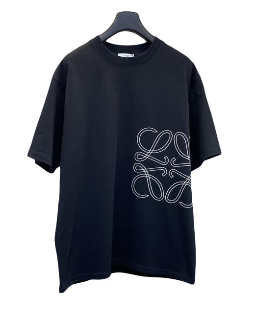 中性款错位刺绣短袖T恤he014 商品图0