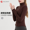2025新款秋冬瑜伽服外套时尚金拉链修身瑜伽服上衣DY66223# 商品缩略图2