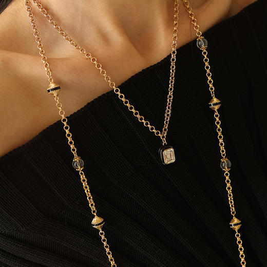 Ancient Rome古罗马时期 | 罗马白色盾牌项链 商品图1