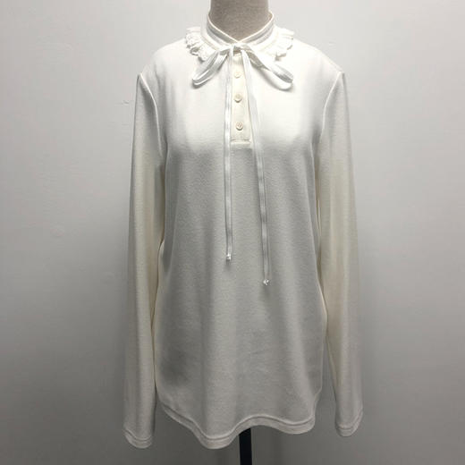 Famecoco范可儿休闲套头衬衫长袖T恤打底内搭FAB8BB027 商品图1