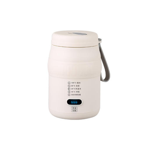 【智能！保温烧水二合一水杯】便携式电热杯 多功能暖奶器 旅行水壶家用保温烧水杯 办公室电热水杯 商品图4