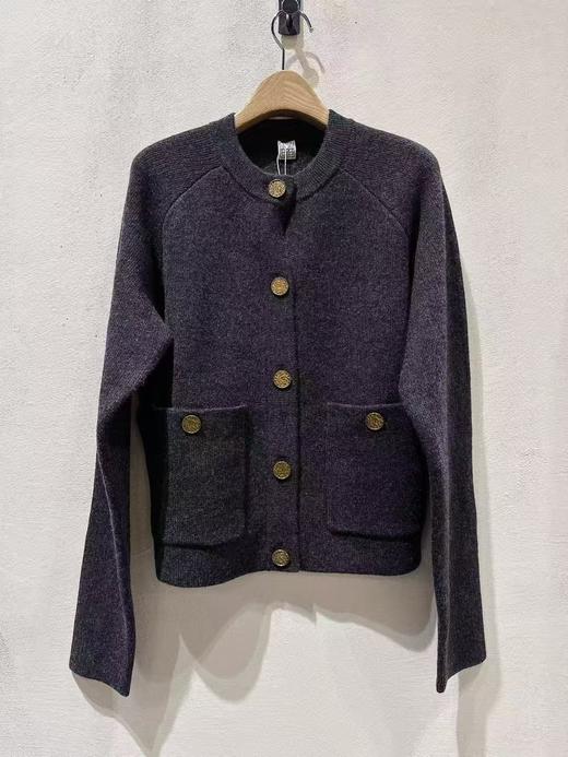 女款针织开衫毛衣he 商品图0