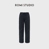 ROMI STUDIO“慵懒随性”牦牛绒混纺松紧腰头宽松休闲裤RW24AX80409 商品缩略图1