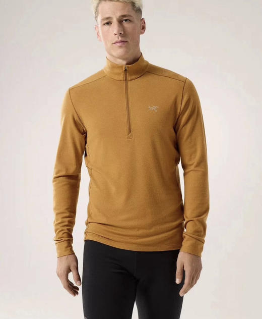 越南产正品鸟家RHO Merino美利奴羊毛半拉链长袖衫112802 商品图10