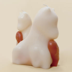 【竹马少年游】新春限定生肖精油香薰蜡烛礼盒—柿柿如意 | 春日庭院 | 小团圆