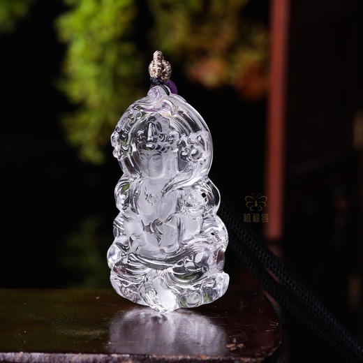 【大势至菩萨】白水晶八大守护神坠    ZX2511151 商品图1