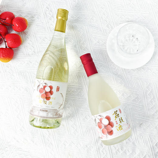 绿帝纯果发酵工艺荔枝酒750ml500ml 商品图5