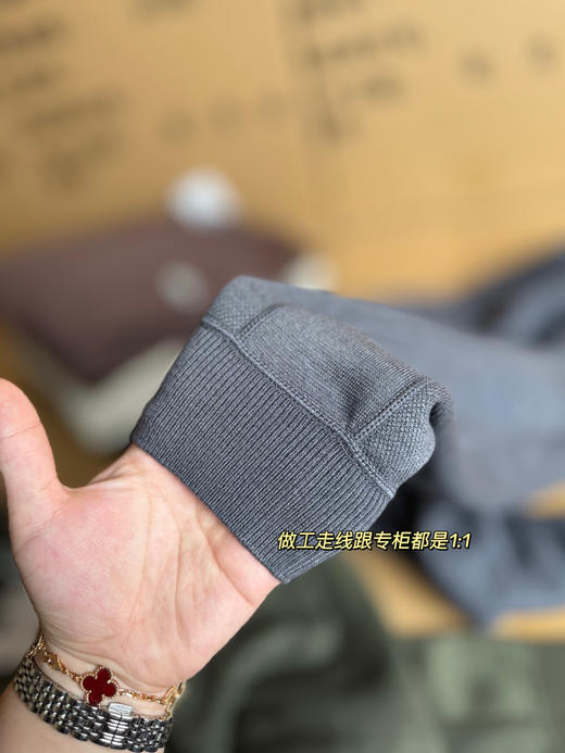 鳄鱼男士针织毛衫加绒卫衣 商品图7