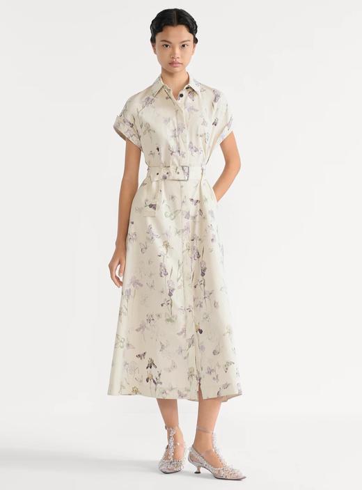 女款蝴蝶印花无袖连衣裙zh010 商品图3