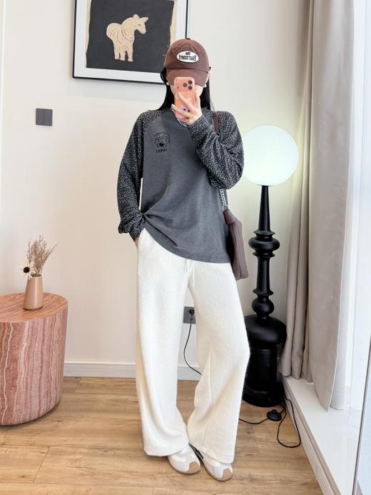 韩版柜货级 hello Kitty撞色插肩袖T恤 商品图4