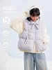 早乙女惠子saotome/STMMJ14009/泡芙格纹羽绒马甲 商品缩略图0